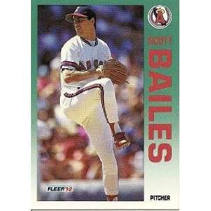  1992 Fleer #53 Scott Bailes: Sports & Outdoors