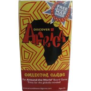   Around the World Collector Card Discover Africa: Toys & Games