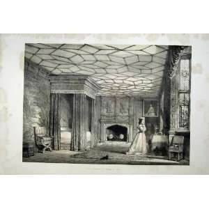   Nash 1840 Lady Bed Chamber Knowle House Kent England