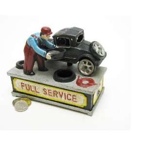  Model T Service Station Collectible Authentic Foundry Die 