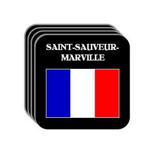  France   SAINT SAUVEUR MARVILLE Set of 4 Mini Mousepad 