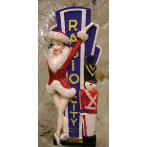  The Rockettes with Radio City Music Hall Marquee Christmas 