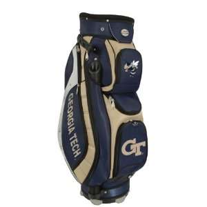  Georgia Tech Golf Cart Bag, with Cooler Pocket: Sports 