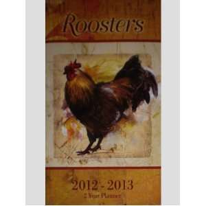   : Roosters 2012/2013 2 Year Pocket Planner Calendar: Office Products