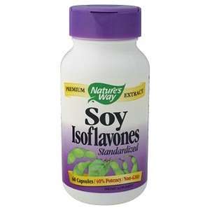  Natures Way Standardized Soy Isoflavone Extract 60 