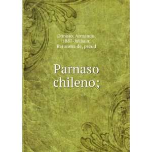   chileno;: Armando, 1887 ,Wilson, Baronesa de, pseud Donoso: Books