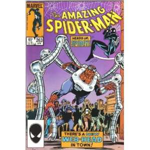  THE AMAZING SPIDERMAN COMIC BOOK NO 263 