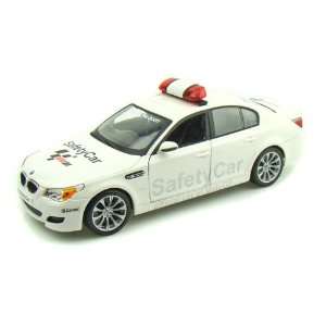  BMW M5 Moto GP Safety Car 1/18 White Toys & Games