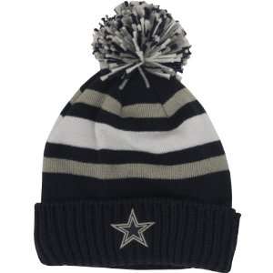  Reebok Dallas Cowboys Knit Hat One Size Fits All: Sports 