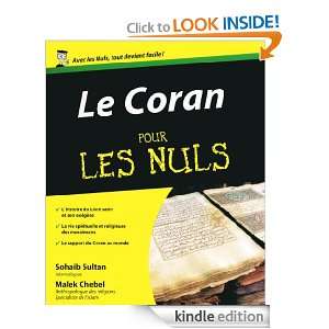 Le Coran Pour les Nuls (French Edition) Sohaib SULTAN, Malek CHEBEL 