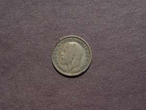 1929 GREAT BRITAIN One Shilling Silver Coin  