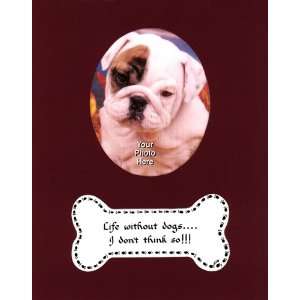   : Life Without Dogs Wall Decor Pet Saying Dog Saying: Home & Kitchen