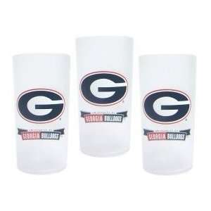   Georgia Bulldogs NCAA Tumbler Drinkware Set (3 Pack) Sports