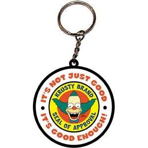  Simpsons Krusty Brand of Approval Rubber Keychain K SIM 