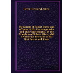   Selection of His Best Poems and Songs Peter Freeland Aiken Books