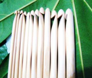 Bamboo needles have a completely different feel to metal needles 