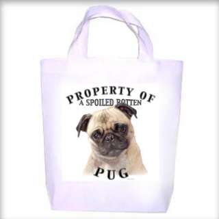 Pug Property Tote Bag  