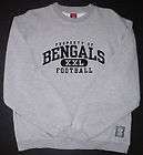 NWOT M Gray NFL Gridiron Classics BENGALS Sweatshirt