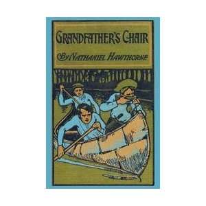  Grandfathers Chair 12x18 Giclee on canvas: Home & Kitchen