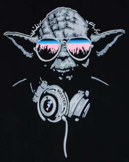 Cool DJ Yoda Trance T shirt Man Hip Hop Graffiti Guy L  