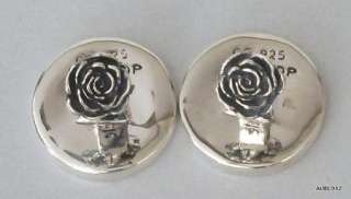 New CYNTHIA GALE Steal Your Face Sterling Silver Cufflinks GRATEFUL 