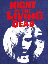   THE LIVING DEAD American Apparel TR301 T Shirt Romero Zombie Halloween