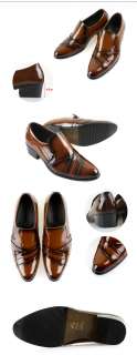 New Mens Dress Shoes Oxfords Black/Brown 014 US SIZE  