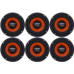 New Cadence Cvl 64mb 6.5 Inch 4 Ohm 1200 Watt Midrange Driver Speakers 
