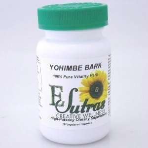  Yohimbe Bark Capsules   30 Ct.