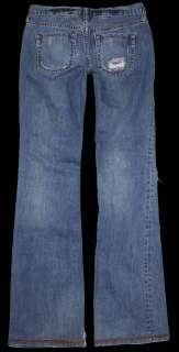 Mossimo sz 1 Womens Juniors Blue Jeans ED8  