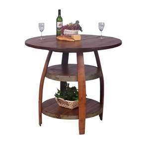  2 Day Designs 4070 005 Barrique Bistro Pub Table