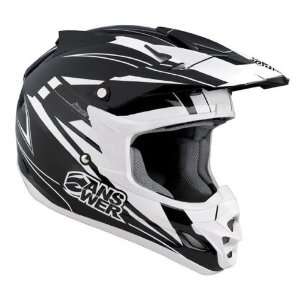  Answer Comet X Motocross Helmet Alpha Black Medium M WITH 