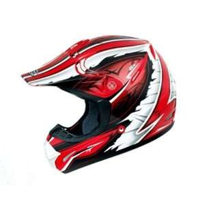  GMAX Youth GM46Y Full Face Helmet Medium  Red: Automotive