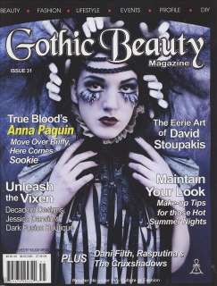 Gothic Beauty Magazine #31 fashion ROSANNE FERRACCU  