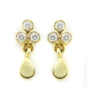  Babyrasa 18k Gold and Diamond Earring 41_4788: Jewelry