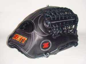 ZETT Baseball Gloves 12,75 Black { BPGT 8838 } RHT  