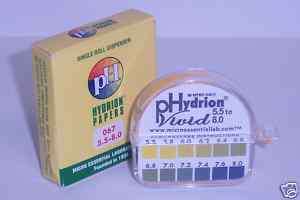 PH Test Strips Tape 4 Acid Alkaline Health 100+ Tests  