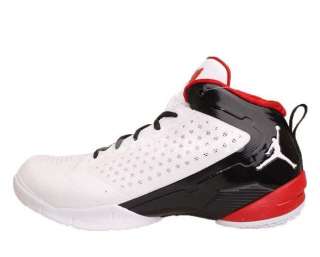 Nike Jordan Fly Wade II 2 White Varsity Red Black Basketball Shoes NB 