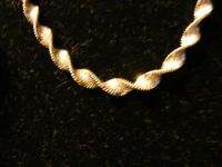 New Sterling Silver Twisted 7mm necklace 24  