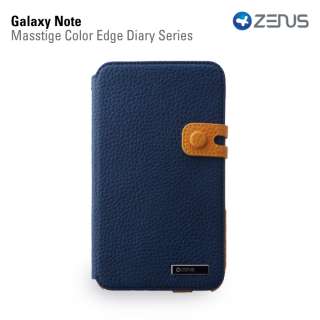   note n7000 att i717 diary case made by zenus two tone color nanvy