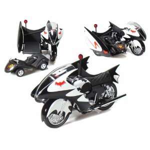   TV Series BATCYCLE & SIDECAR 1/12 IN STOCK !!!!!: Toys & Games