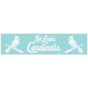  St. Louis Cardinals Die cut decal 4x17 