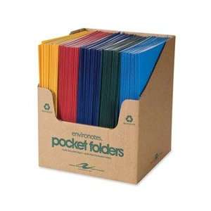  Two Pocket Folders, 11 3/4x9 1/2, 100 per Carton 