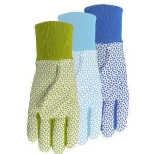  Jersey/Canvas Yardwork Gloves   1Pack. Assorted Color 