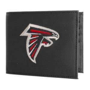  Atlanta Falcons Black Bifold Wallet: Sports & Outdoors