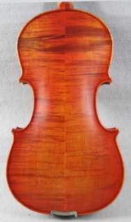Red brown varnish antiqued violin old spruce #1037  