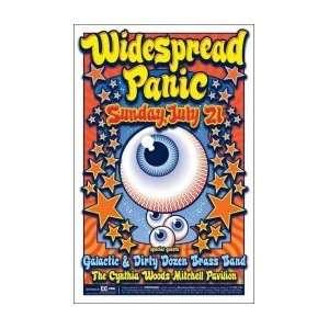  WIDESPREAD PANIC   Limited Edition Concert Poster   by 