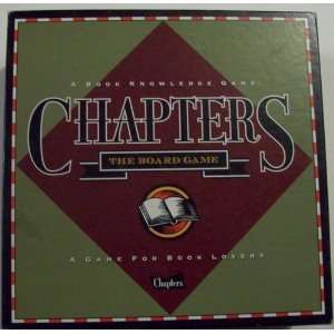 KNOWLEDGE GAME   CHAPTERS, THE BOARD GAME   A GAME FOR BOOK LOVERS NEW 