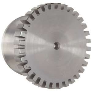 Lovejoy 5233 Size 1040 Grid Coupling Hub, Inch, Solid Bore, 4.12 