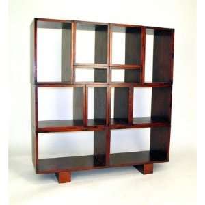  Wayborn 5446 Tate Modular Wall Unit in Brown: Home 